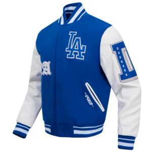 Los Angeles Dodgers Old English Varsity Jacket