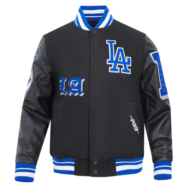 Los Angeles Dodgers Old English Varsity Jacket