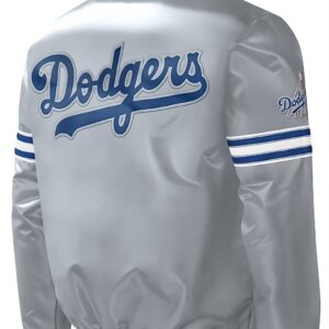 Los Angeles Dodgers Slider Gray Varsity Jacket