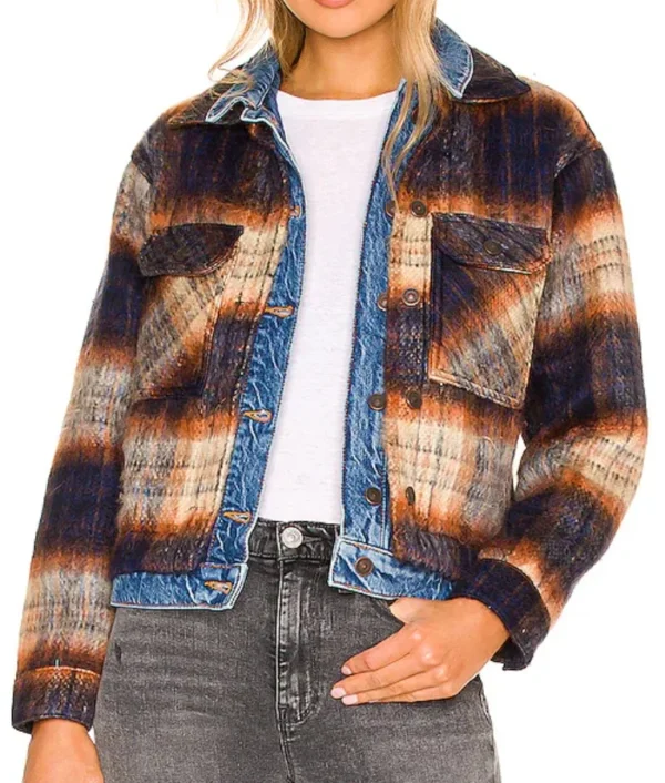 Chicago Fire S013 Stella Kidd Denim Jacket - Image 2