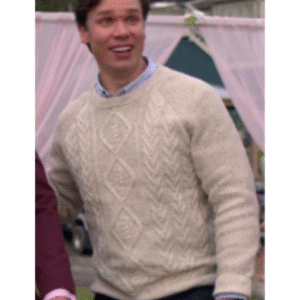 Murder In A Small Town S02 Cable Knit Sweater