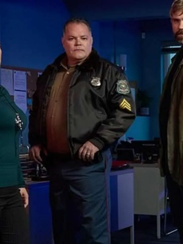 Aaron Douglas Murder in a Small Town Police Jacket