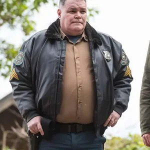 Aaron Douglas Murder in a Small Town Police Jacket