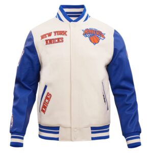NY Knicks Retro Classic Varsity Jacket