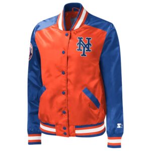 New York Mets The Legend Satin Jacket