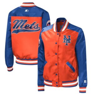 New York Mets The Legend Satin Jacket