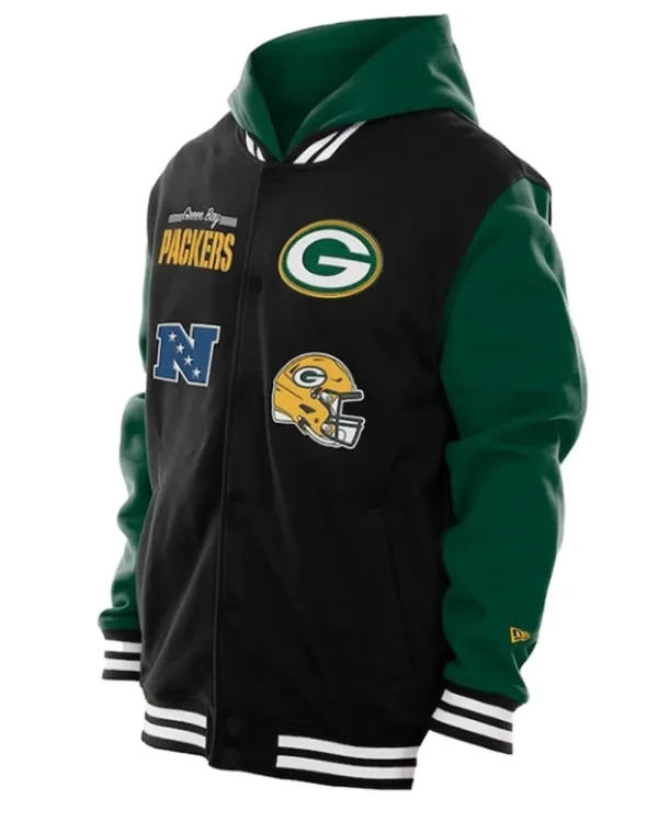 New Era Green Bay Packers Hoodie Jacket