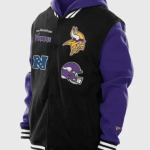 New Era Minnesota Vikings Hoodie Jacket