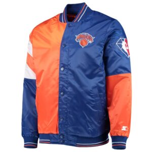 New York Knicks 75th Anniversary Leader Color Block Jacket