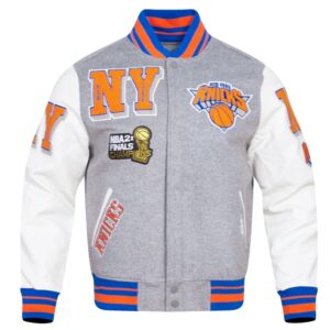 New York Knicks Mashup Varsity Jacket