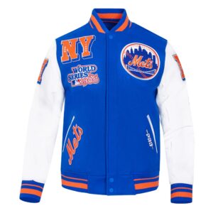New York Mets Mashup Varsity Jacket