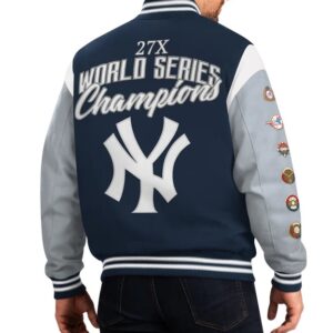 New York Yankees 27 Time World Series Varsity Jacket