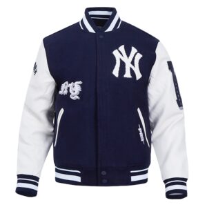 New York Yankees Old English Varsity Jacket