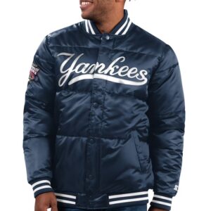 New York Yankees Starter Full-snap Puffer Jacket