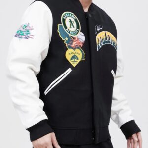 Oakland Athletics Home Town Wool Varsity Jacket