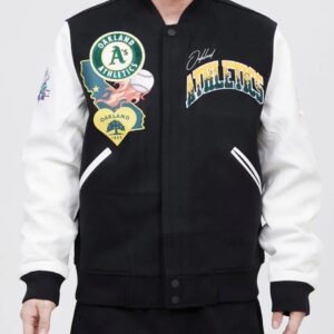 Oakland Athletics Home Town Wool Varsity Jacket