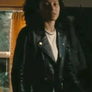 One Battle After Another Chase Infiniti Leather Jacket