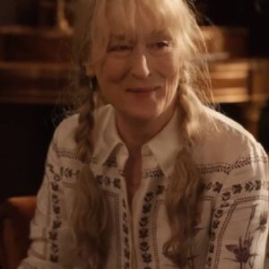 Only Murders in the Building S05 Meryl Streep Printed Blouse