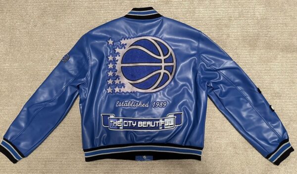 Orlando Magic Jeff Hamilton Blue Varsity Jacket