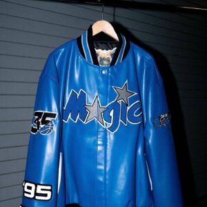 Orlando Magic Jeff Hamilton Blue Varsity Jacket