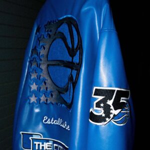 Orlando Magic Jeff Hamilton Blue Varsity Jacket