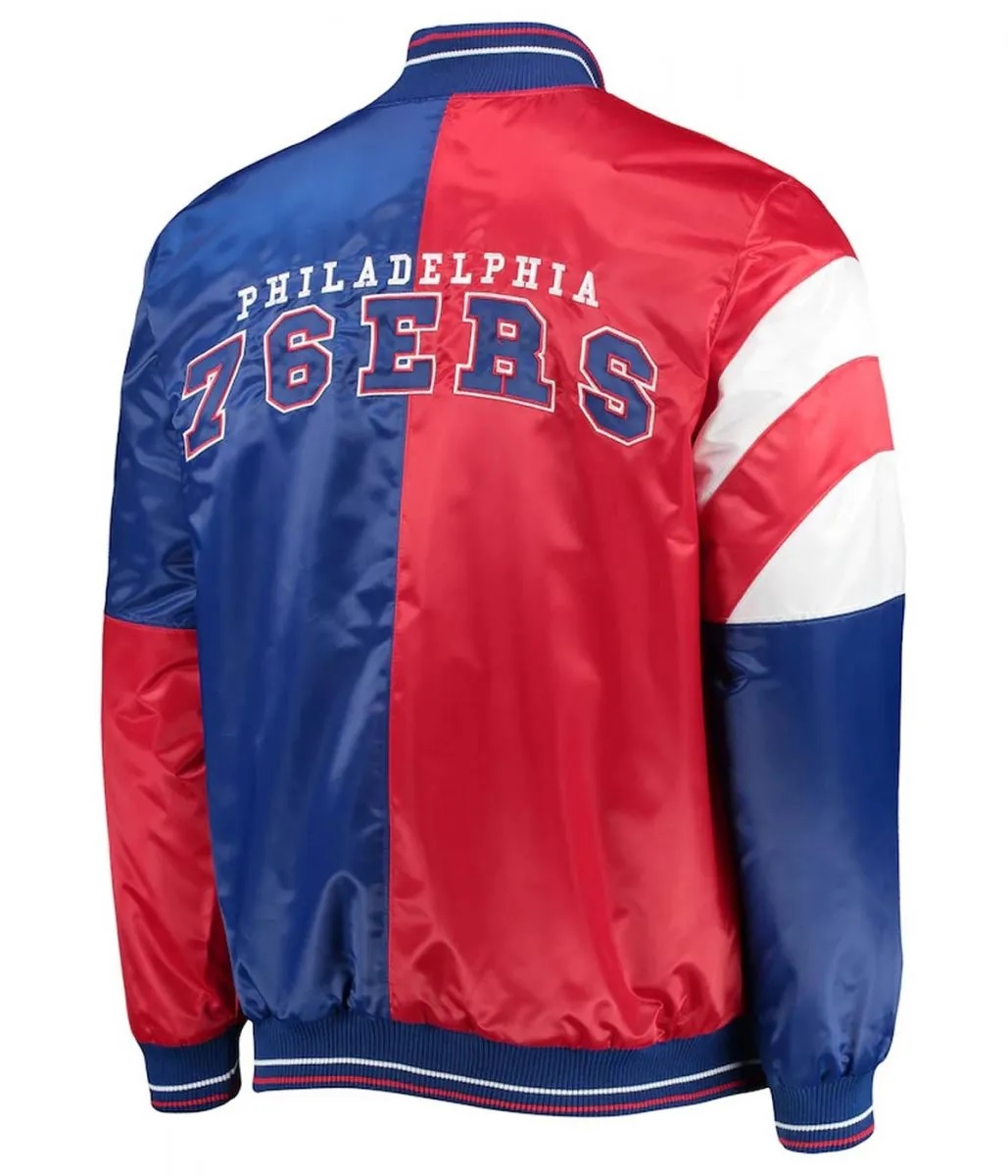 Philadelphia 76ers 75th Anniversary Leader Full-Snap Jacket