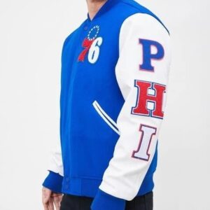 Philadelphia 76ers Classic Wool Varsity Jacket