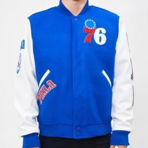 Philadelphia 76ers Classic Wool Varsity Jacket