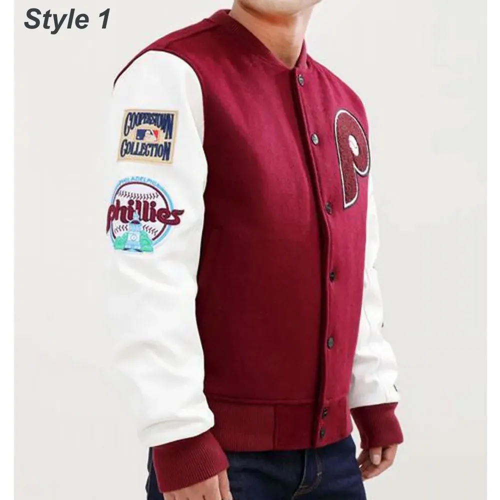 Philadelphia Phillies Letterman Varsity Jacket