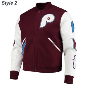 Philadelphia Phillies Letterman Varsity Jacket