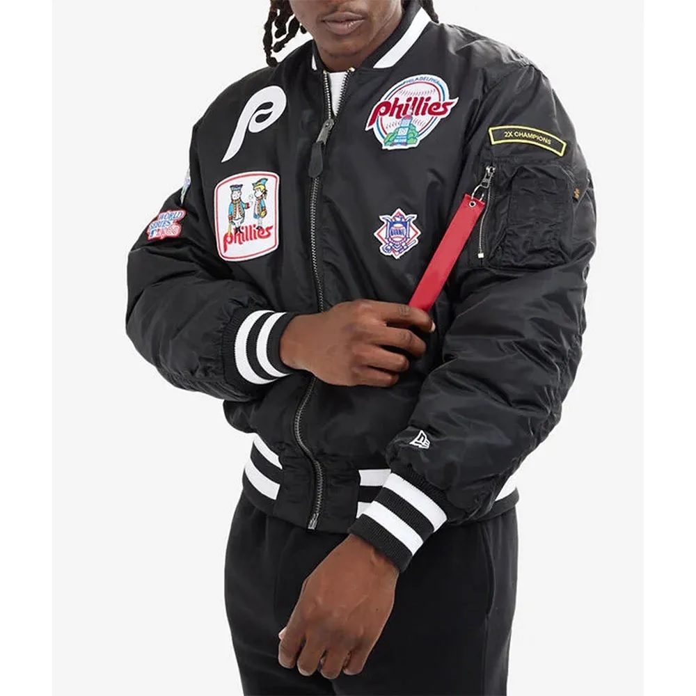 Philadelphia Phillies MA-1 Bomber Jacket