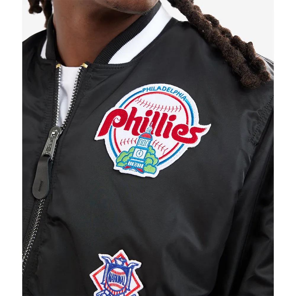 Philadelphia Phillies MA-1 Bomber Jacket