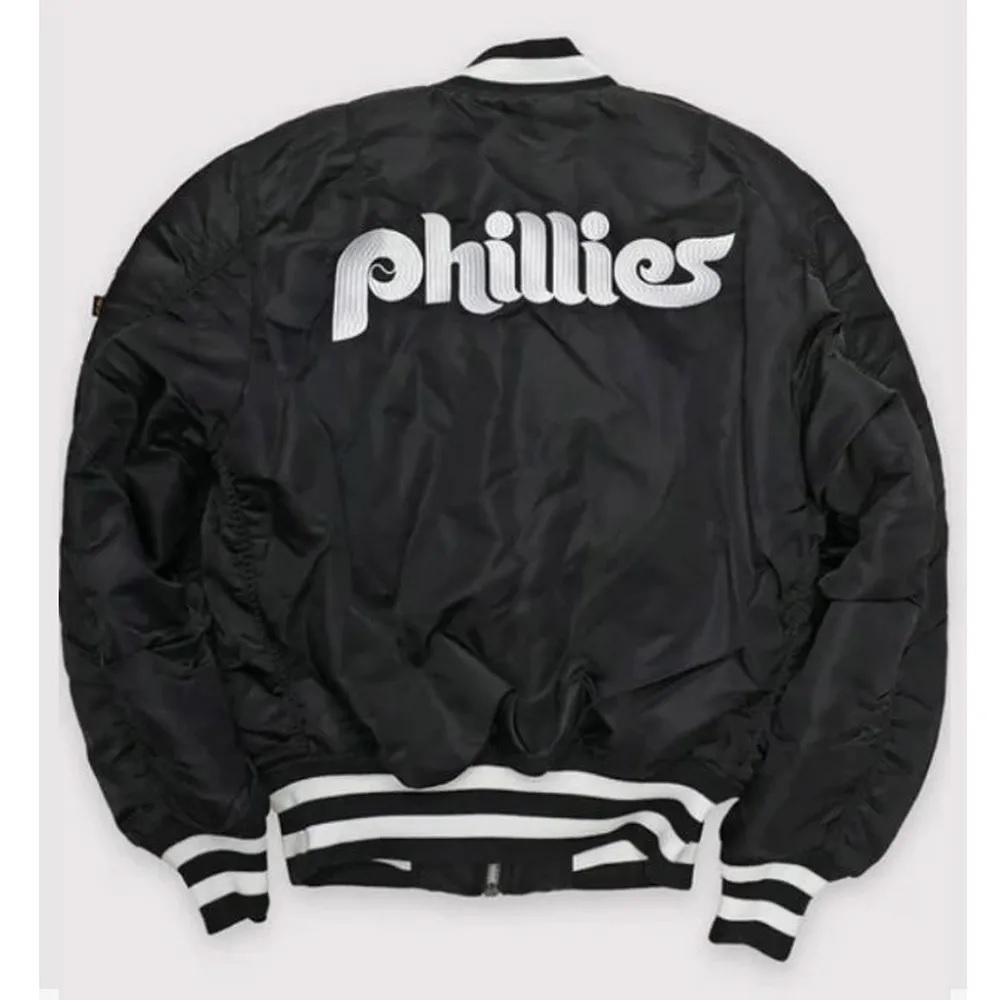 Philadelphia Phillies MA-1 Bomber Jacket
