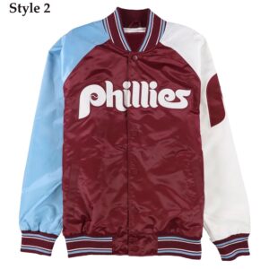 Philadelphia Phillies Satin Jacket