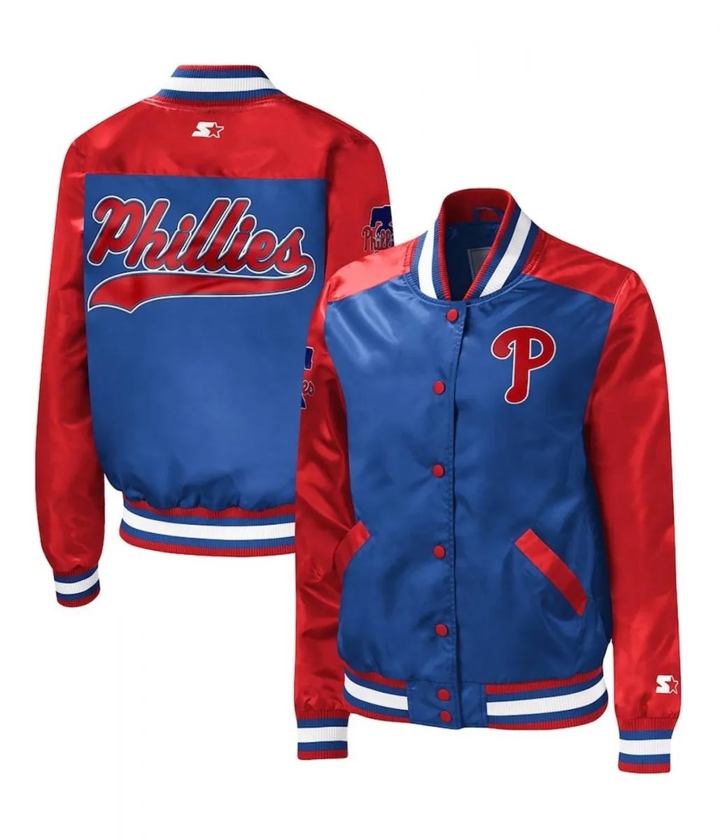 Philadelphia Phillies The Legend Satin Jacket