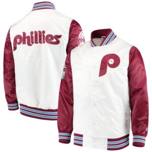 Philadelphia Phillies The Legend White Satin Jacket