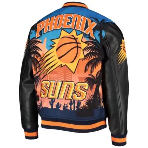 Phoenix Suns Team Remix Varsity Full-Zip Jacket