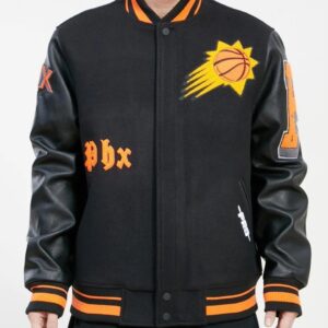 Phoenix Suns Old English Logo Varsity Jacket
