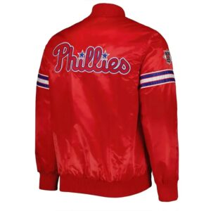 Pick & Roll Philadelphia Phillies Varsity Satin Jacket