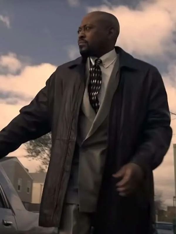 Power Book III A.J. Franklin Leather Coat