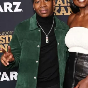 Mekai Curtis Power Book III Raising Kanan S03 Green Jacket