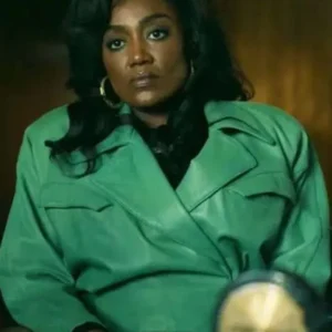 Power Book III Raising Kanan S03 Raquel Thomas Green Jacket