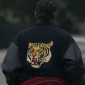 Laverne Power Book III Raising Kanan S03 Black Varsity Jacket