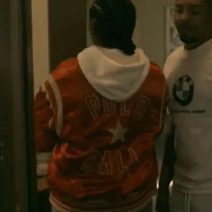 Laverne Power Book III Raising Kanan Orange Bomber Jacket