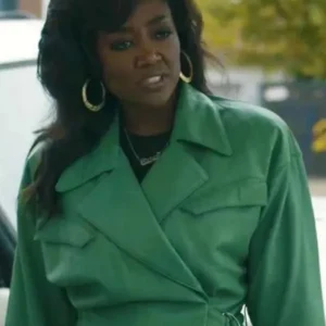 Power Book III Raising Kanan S03 Raquel Thomas Green Jacket