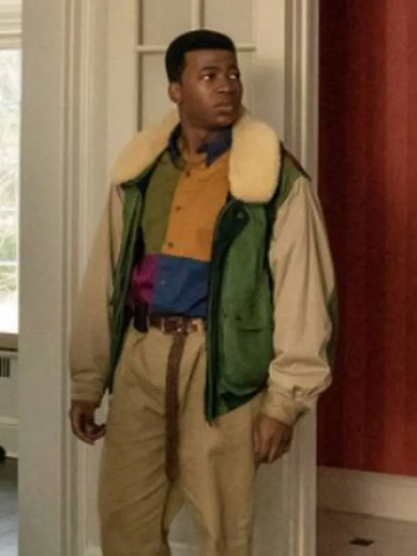 Kanan Stark Power Book III Raising Kanan S03 Shearling Jacket