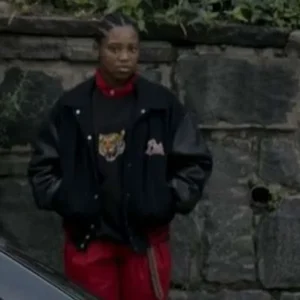 Laverne Power Book III Raising Kanan S03 Black Varsity Jacket