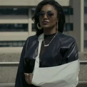 Raquel Thomas Power Book III Raising Kanan S03 Leather Jacket