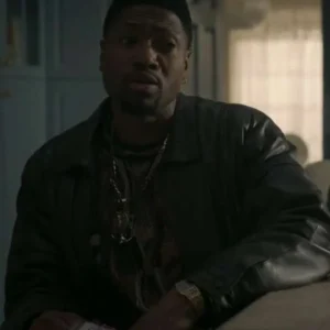 Unique Power Book III Raising Kanan S03 Black Leather Jacket