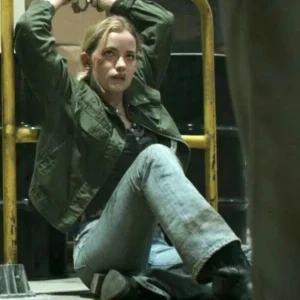 Willa Fitzgerald Reacher S01 Green Jacket